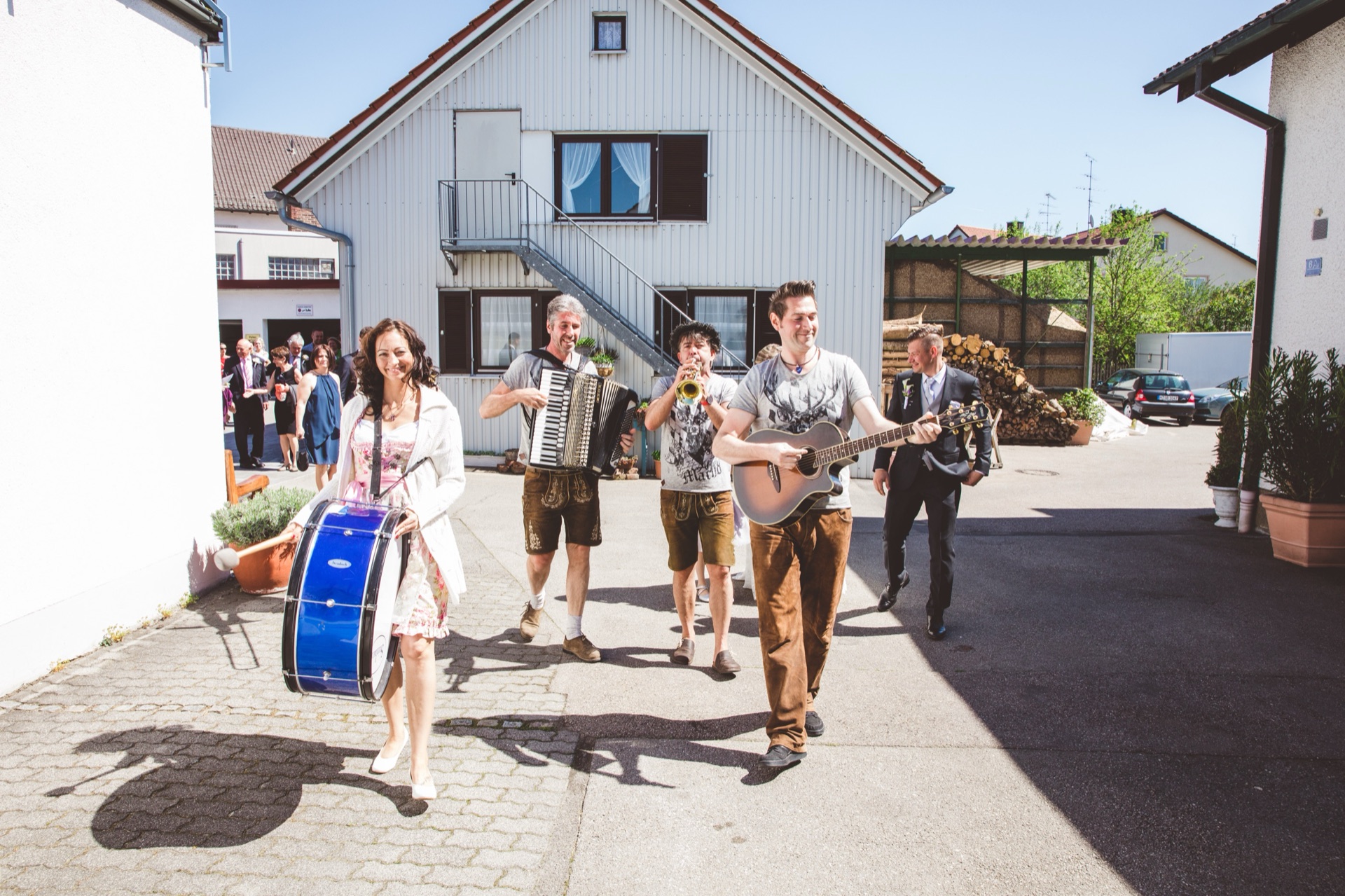 Hochzeit im Gasthof Lachner – Stimmungsaufnahme